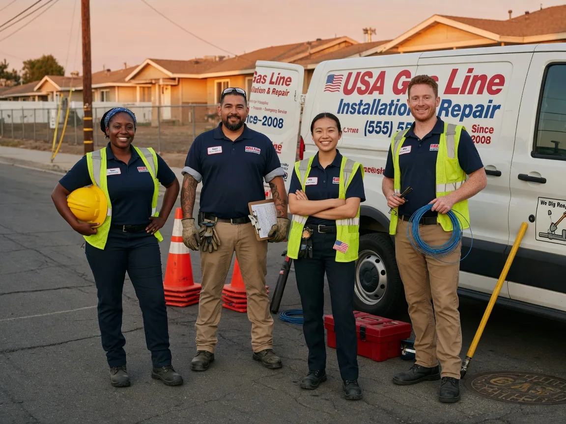 Gas Line Installation company in Leblanc, LA